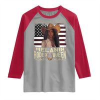 Black Cowgirl Raglan Shirt Melanin Rodeo Queen African American