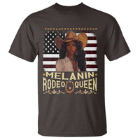 Black Cowgirl T Shirt Melanin Rodeo Queen African American