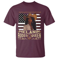 Black Cowgirl T Shirt Melanin Rodeo Queen African American