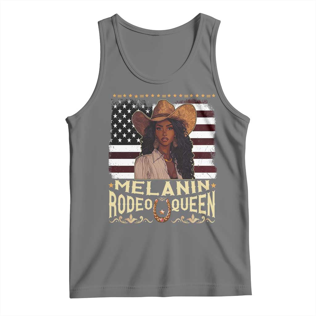 Black Cowgirl Tank Top Melanin Rodeo Queen African American