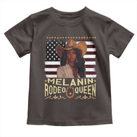 Black Cowgirl Toddler T Shirt Melanin Rodeo Queen African American