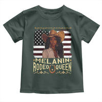 Black Cowgirl Toddler T Shirt Melanin Rodeo Queen African American