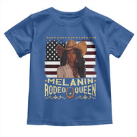 Black Cowgirl Toddler T Shirt Melanin Rodeo Queen African American