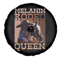 African American Cowgirl Spare Tire Cover Melanin Rodeo Queen