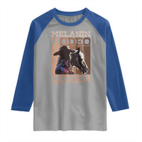 African American Cowgirl Raglan Shirt Melanin Rodeo Queen