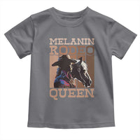 African American Cowgirl Toddler T Shirt Melanin Rodeo Queen