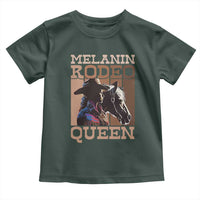 African American Cowgirl Toddler T Shirt Melanin Rodeo Queen
