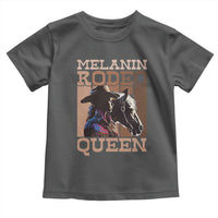 African American Cowgirl Toddler T Shirt Melanin Rodeo Queen