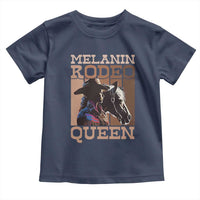 African American Cowgirl Toddler T Shirt Melanin Rodeo Queen