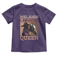 African American Cowgirl Toddler T Shirt Melanin Rodeo Queen