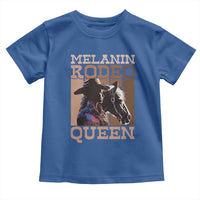 African American Cowgirl Toddler T Shirt Melanin Rodeo Queen