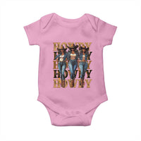 Black Cowgirl Baby Onesie Howdy Melanin Rodeo Queen