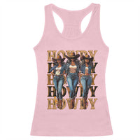 Black Cowgirl Racerback Tank Top Howdy Melanin Rodeo Queen