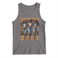 Black Cowgirl Tank Top Howdy Melanin Rodeo Queen
