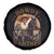 Black Cowboy Spare Tire Cover Howdy Partner Black History Month