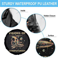 Visions Of Afrofuturism African American Spare Tire Cover Black History And Future