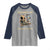 Visions Of Afrofuturism African American Raglan Shirt Black History And Future