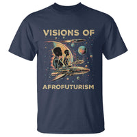 Visions Of Afrofuturism African American T Shirt Black History And Future