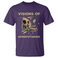 Visions Of Afrofuturism African American T Shirt Black History And Future
