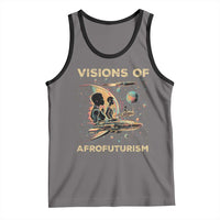 Visions Of Afrofuturism African American Tank Top Black History And Future