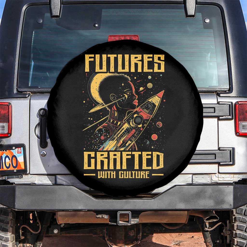 Afrofuturism African American Spare Tire Cover Futures Crafted With Culture