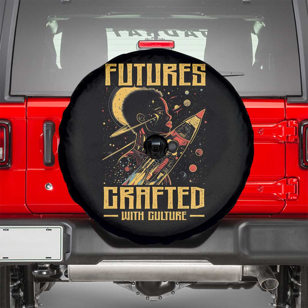 Afrofuturism African American Spare Tire Cover Futures Crafted With Culture