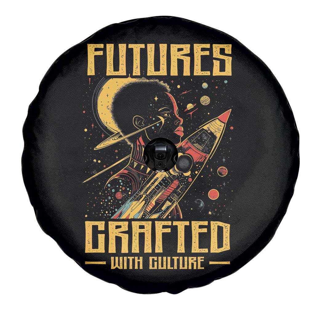 Afrofuturism African American Spare Tire Cover Futures Crafted With Culture