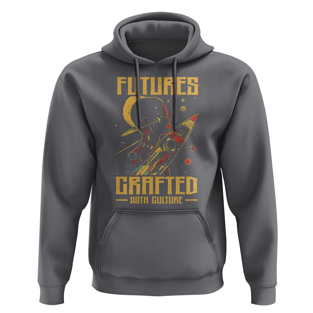 Afrofuturism African American Hoodie Futures Crafted With Culture