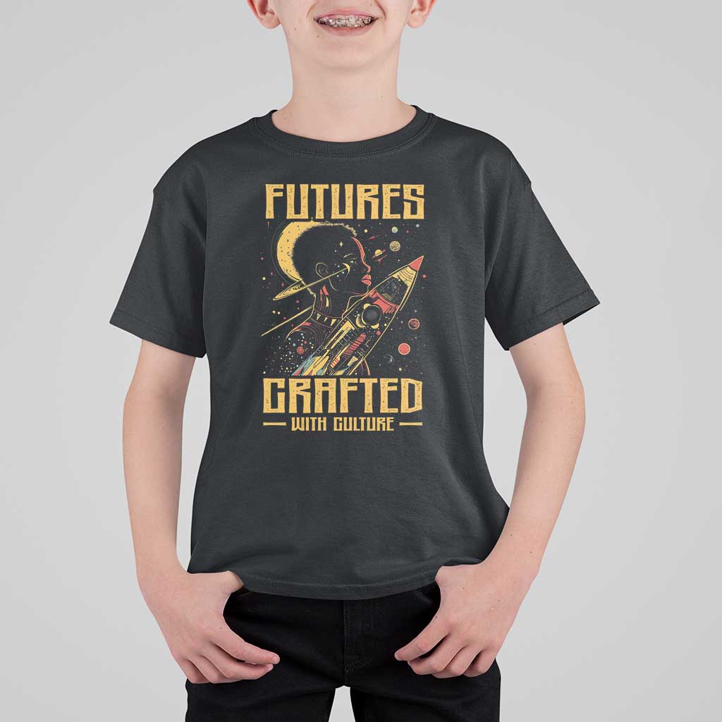 Afrofuturism African American T Shirt For Kid Futures Crafted With Culture