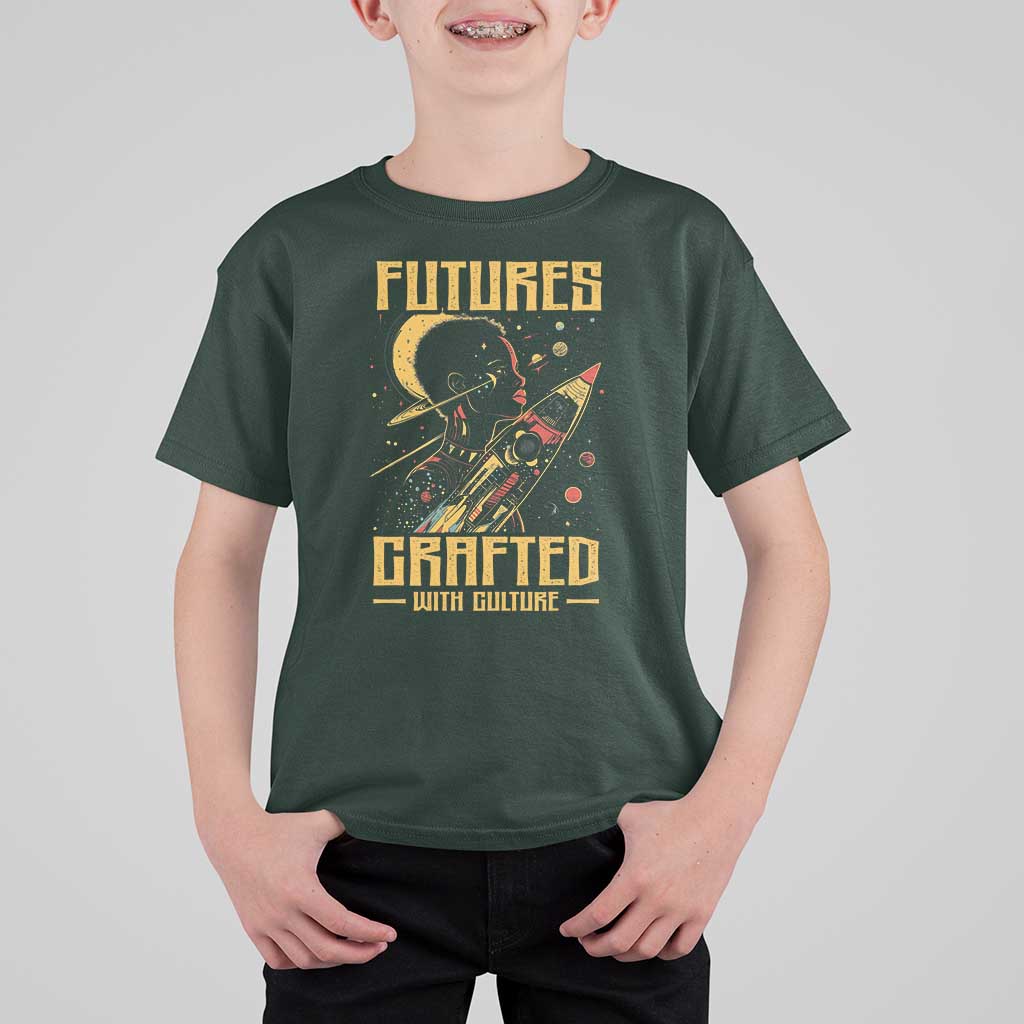 Afrofuturism African American T Shirt For Kid Futures Crafted With Culture