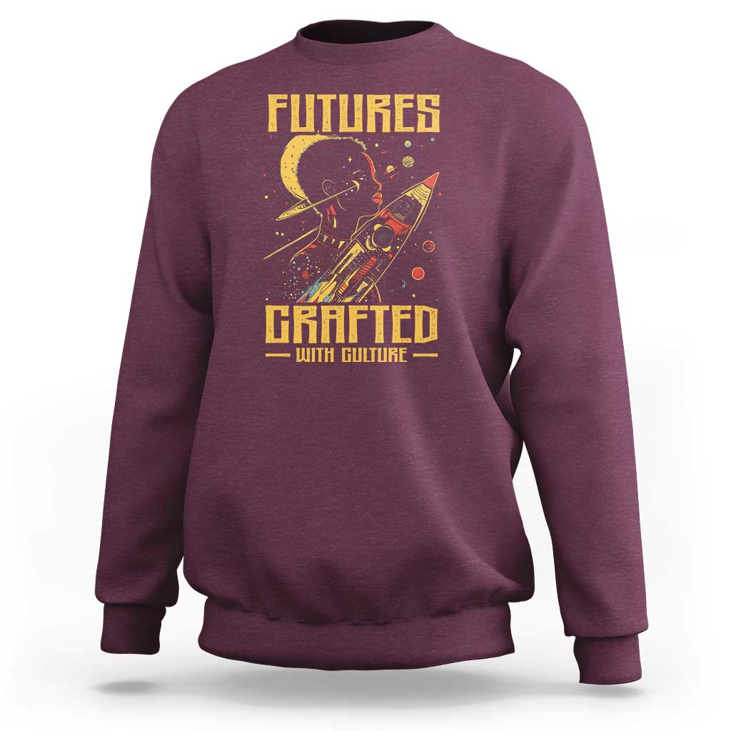 Afrofuturism African American Sweatshirt Futures Crafted With Culture