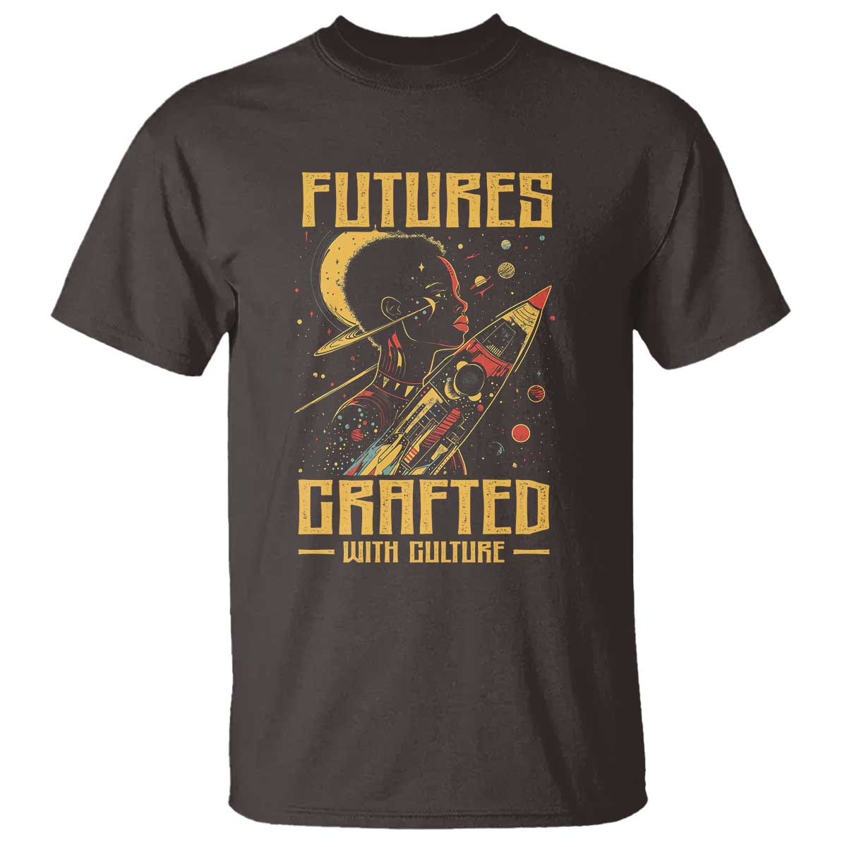 Afrofuturism African American T Shirt Futures Crafted With Culture