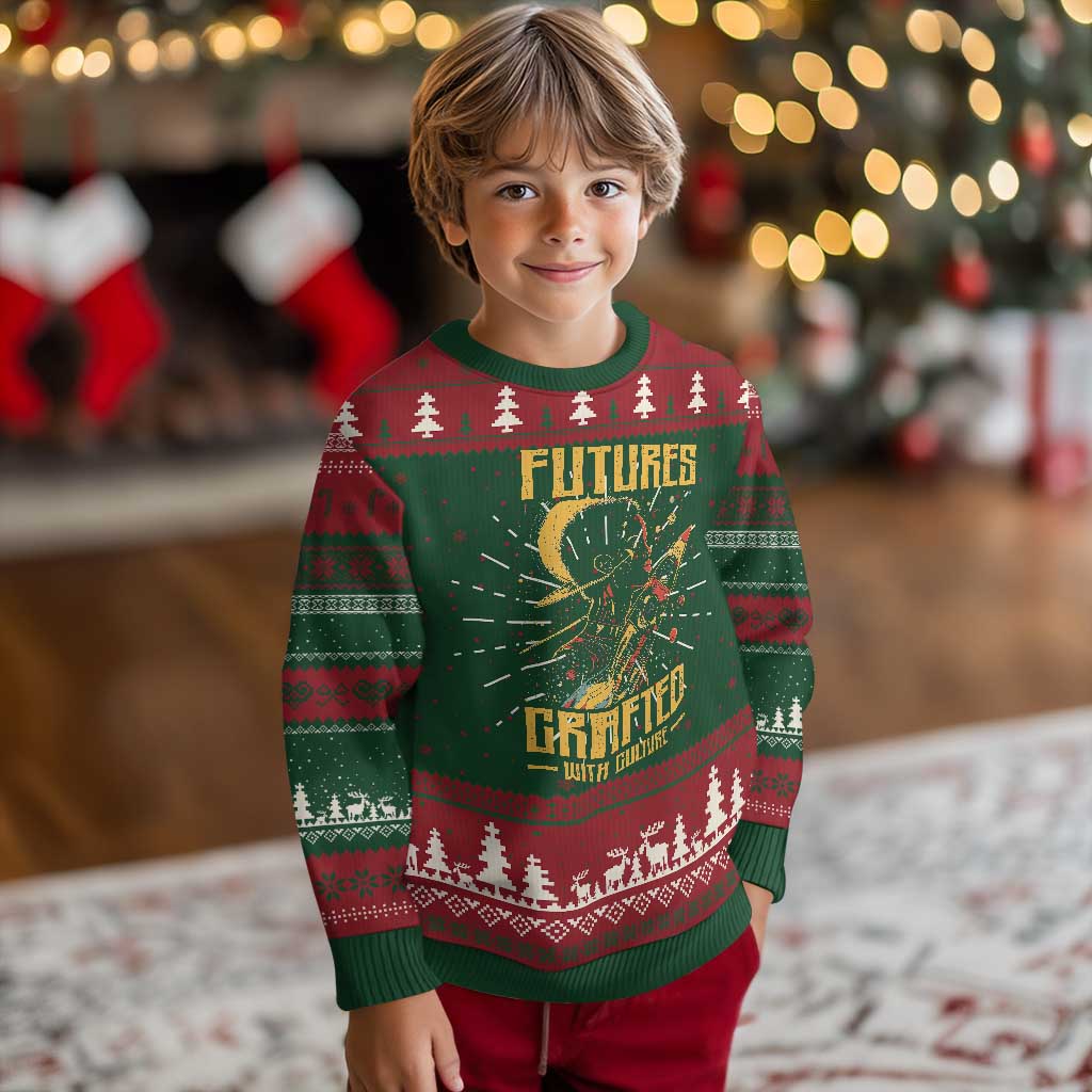 Afrofuturism African American Ugly Christmas Sweater Futures Crafted With Culture
