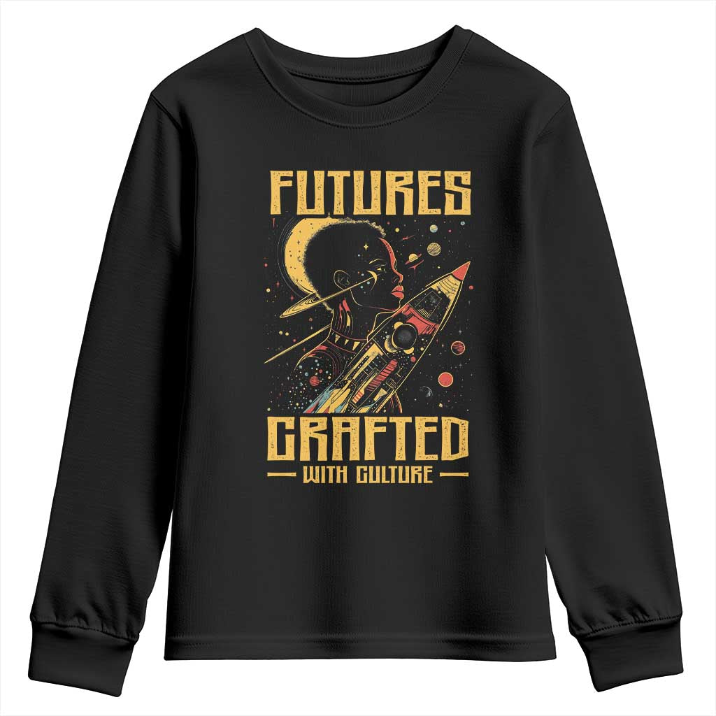 Afrofuturism African American Youth Sweatshirt Futures Crafted With Culture
