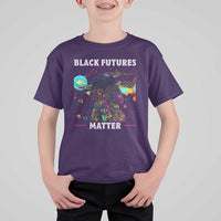 Afrofuturism African American T Shirt For Kid Black Futures Matter