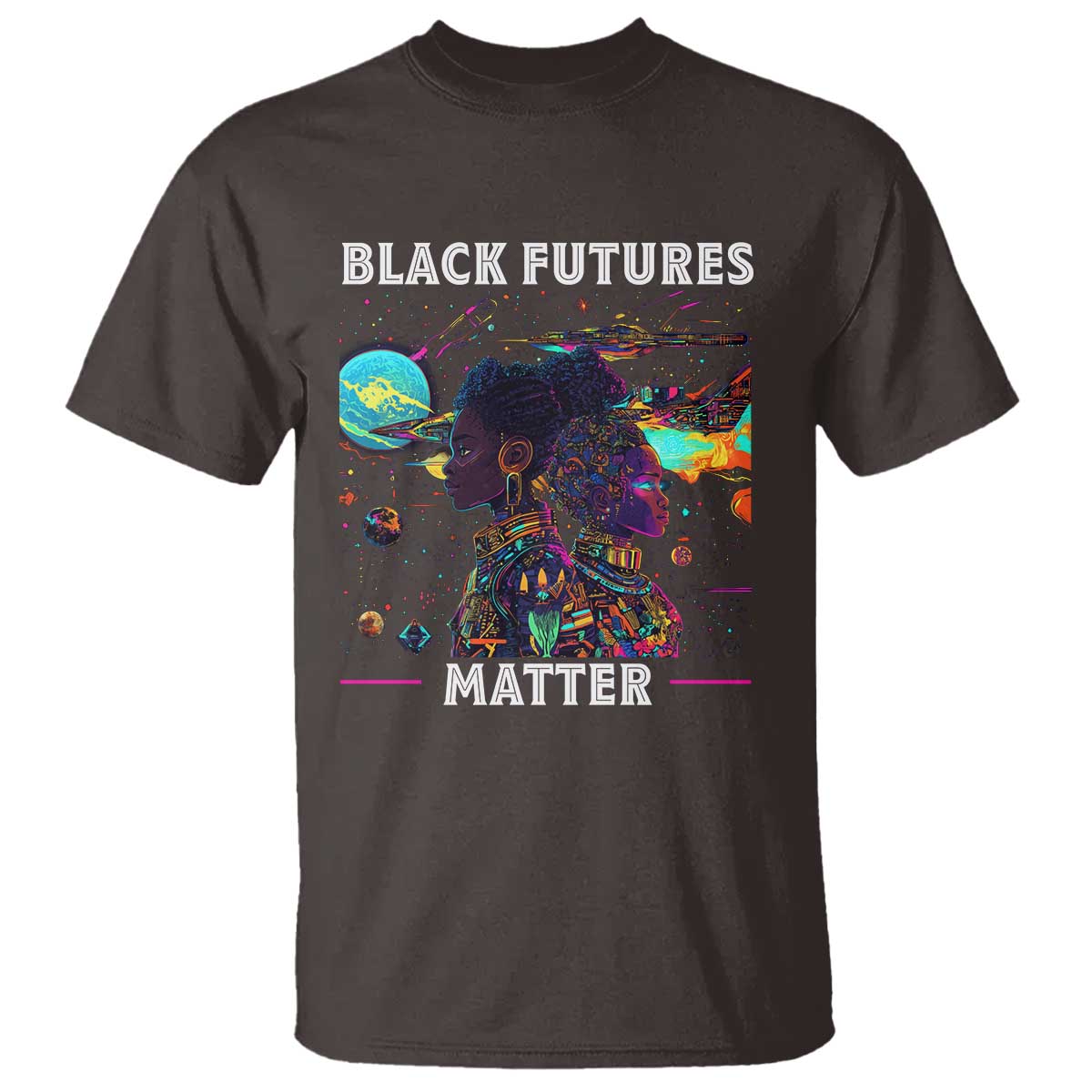 Afrofuturism African American T Shirt Black Futures Matter