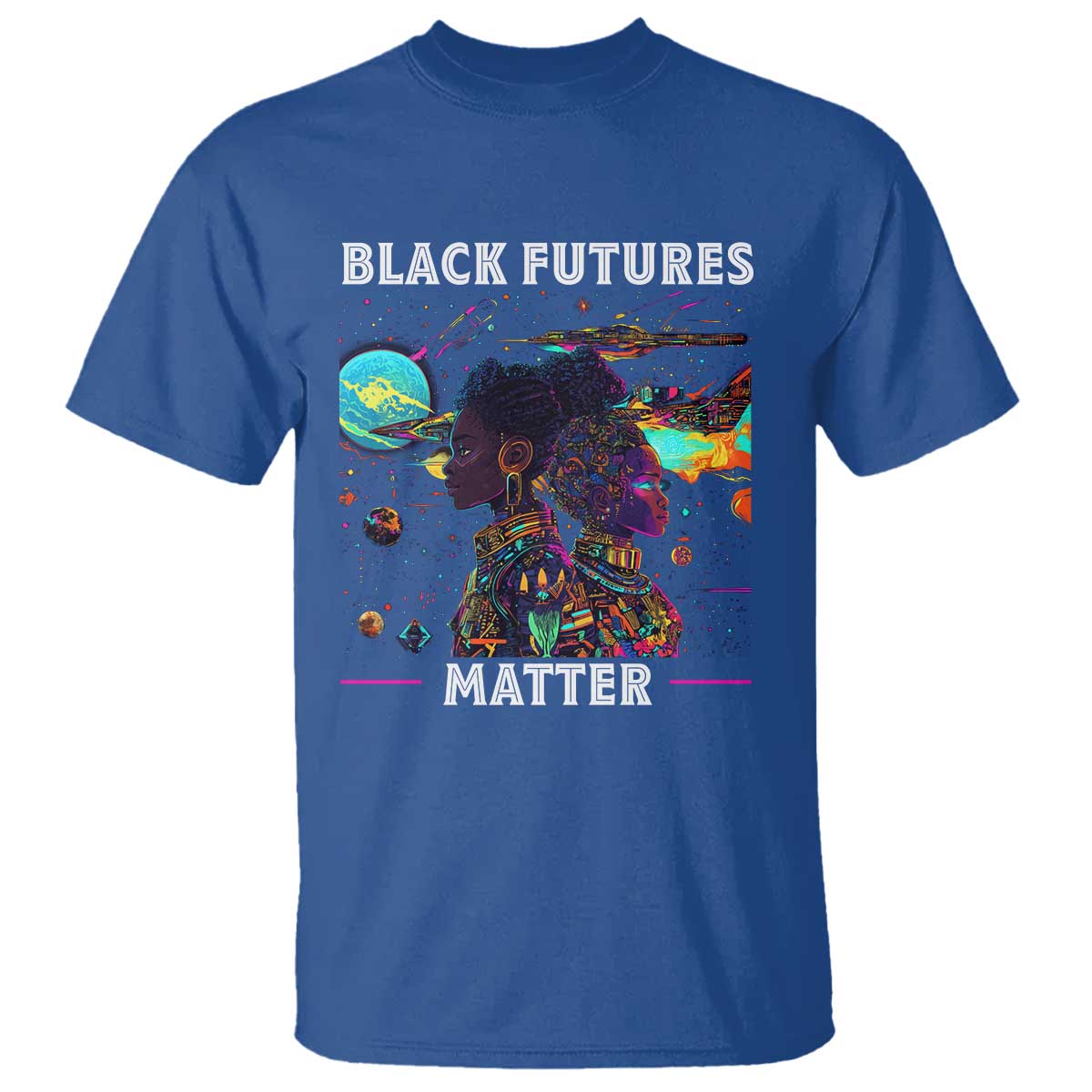 Afrofuturism African American T Shirt Black Futures Matter