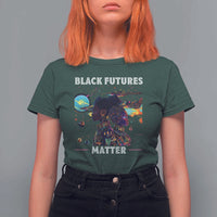 Afrofuturism African American T Shirt For Women Black Futures Matter
