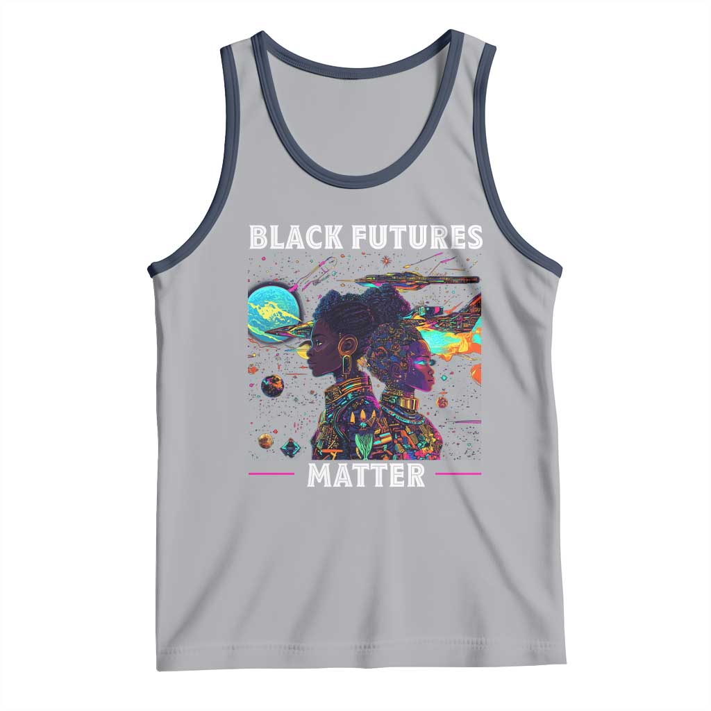 Afrofuturism African American Tank Top Black Futures Matter