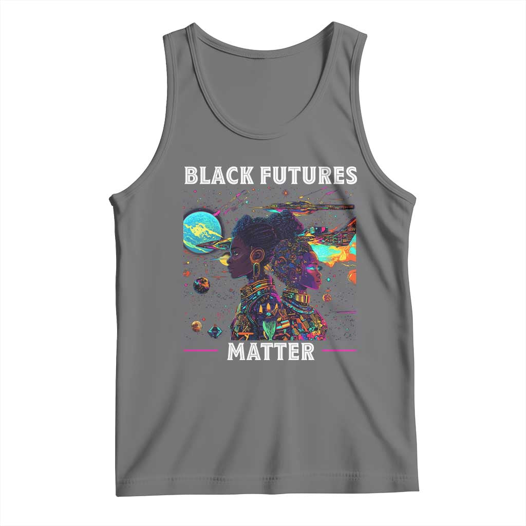 Afrofuturism African American Tank Top Black Futures Matter