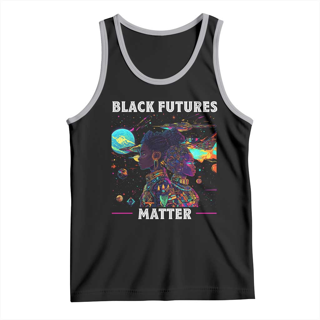 Afrofuturism African American Tank Top Black Futures Matter