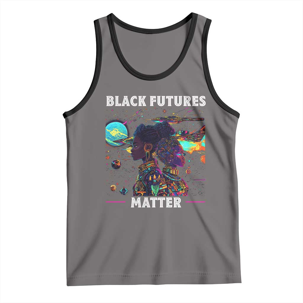 Afrofuturism African American Tank Top Black Futures Matter
