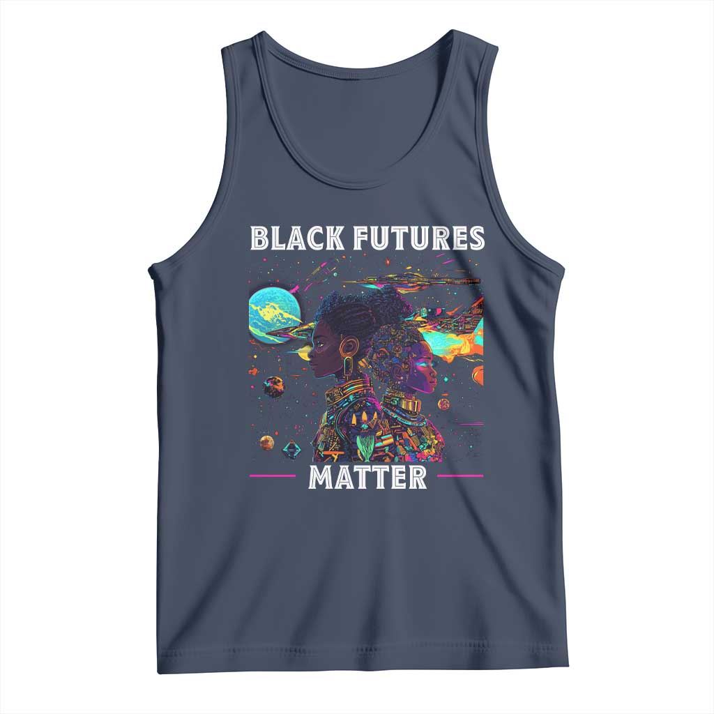 Afrofuturism African American Tank Top Black Futures Matter