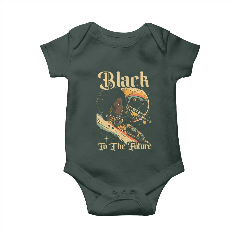 Afrofuturism African American Baby Onesie Black To The Future