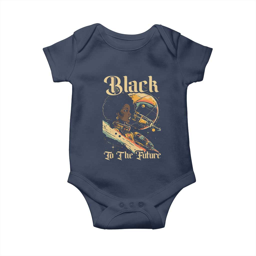 Afrofuturism African American Baby Onesie Black To The Future