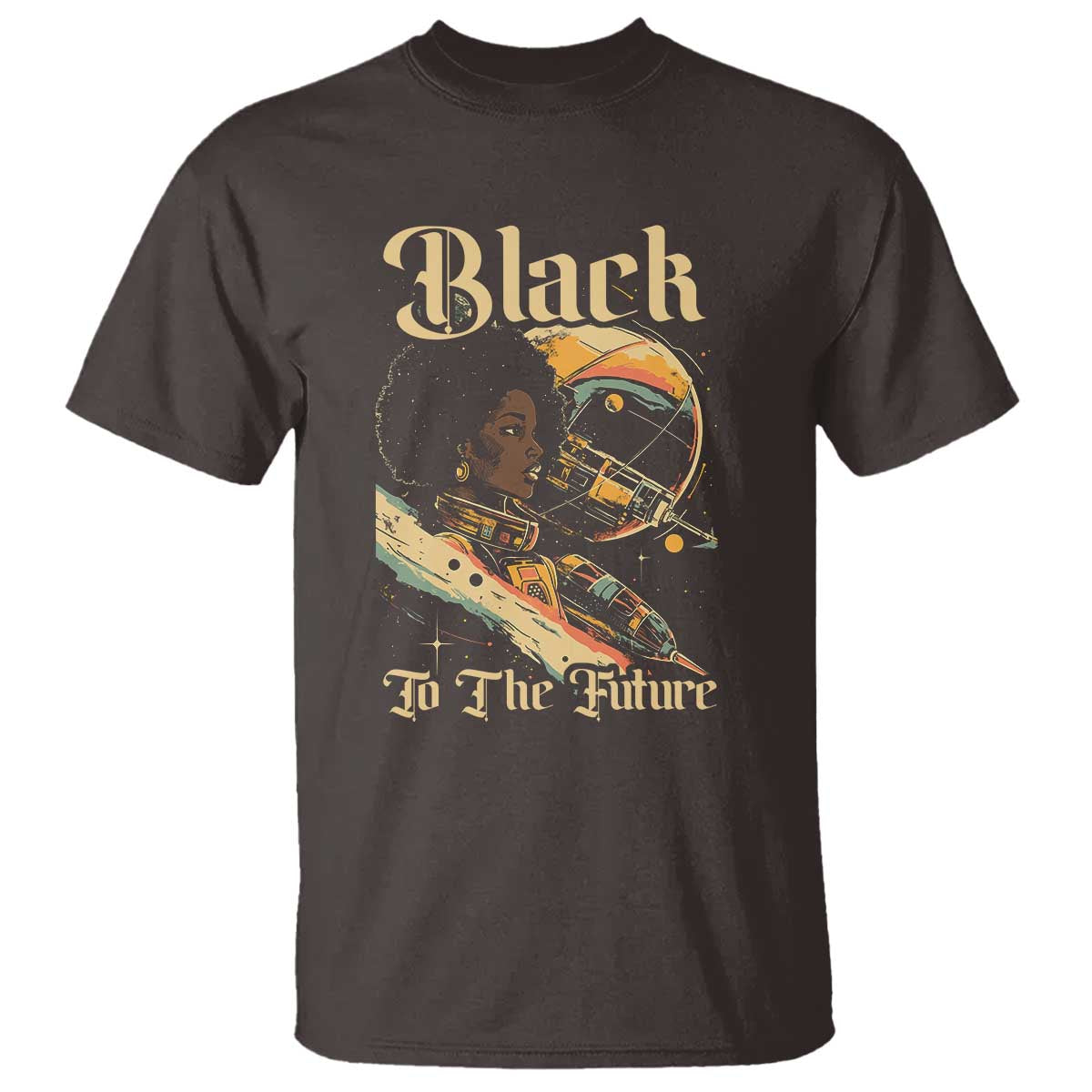 Afrofuturism African American T Shirt Black To The Future