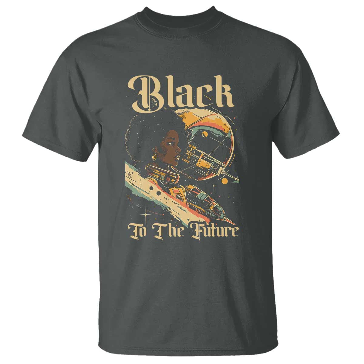 Afrofuturism African American T Shirt Black To The Future