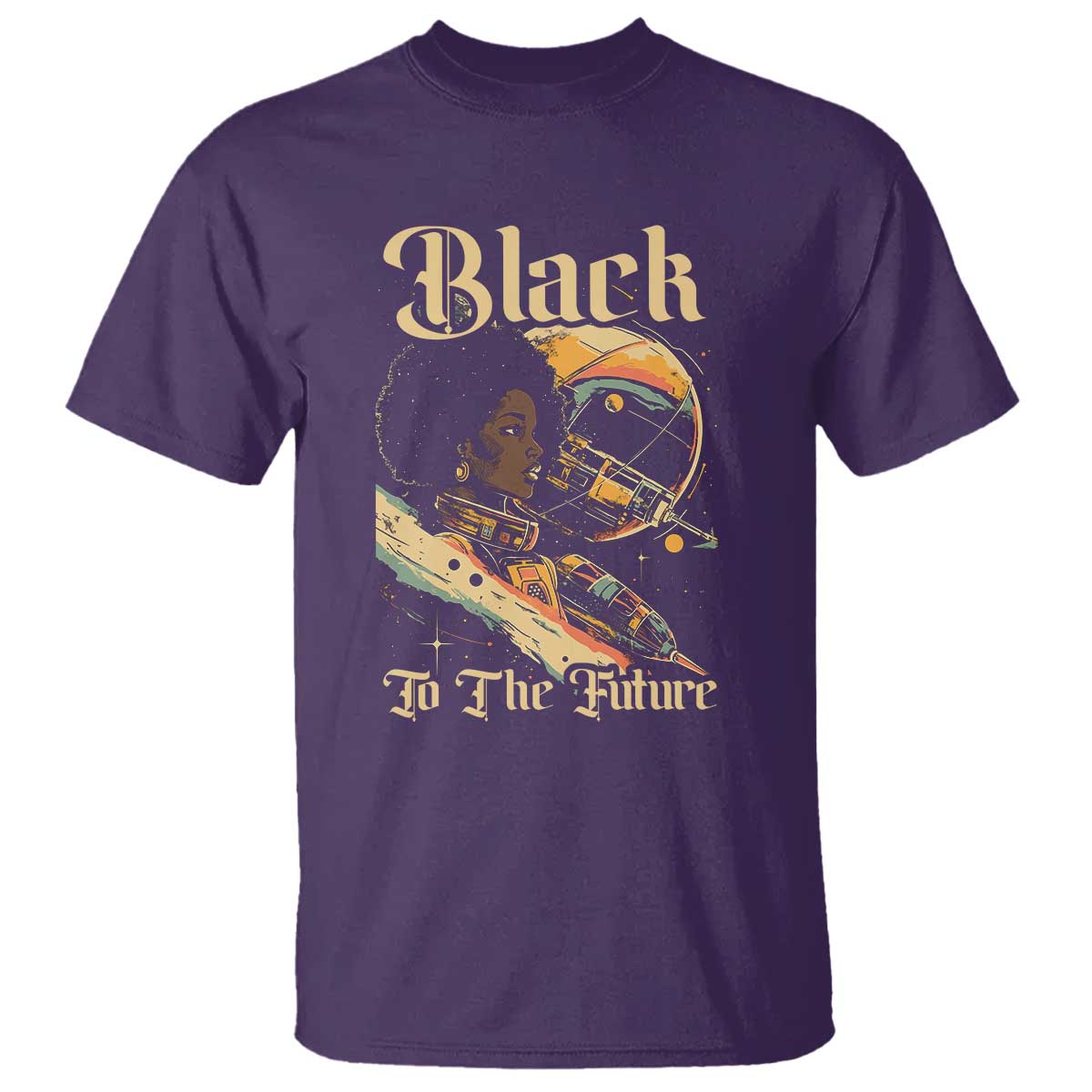 Afrofuturism African American T Shirt Black To The Future