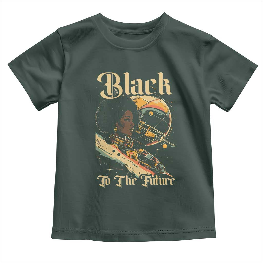 Afrofuturism African American Toddler T Shirt Black To The Future
