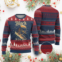 Afrofuturism African American Ugly Christmas Sweater Black To The Future